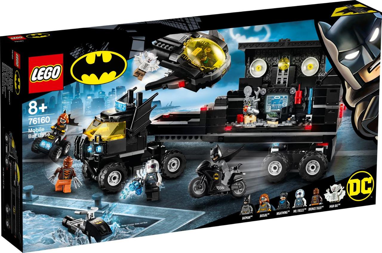 

Конструктор LEGO DC Мобільна Бет-база 743 деталей (76160)