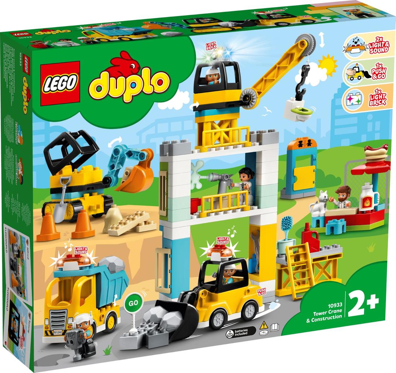 Lego Duplo Башенный кран на стройке 10933 – фото, отзывы ...