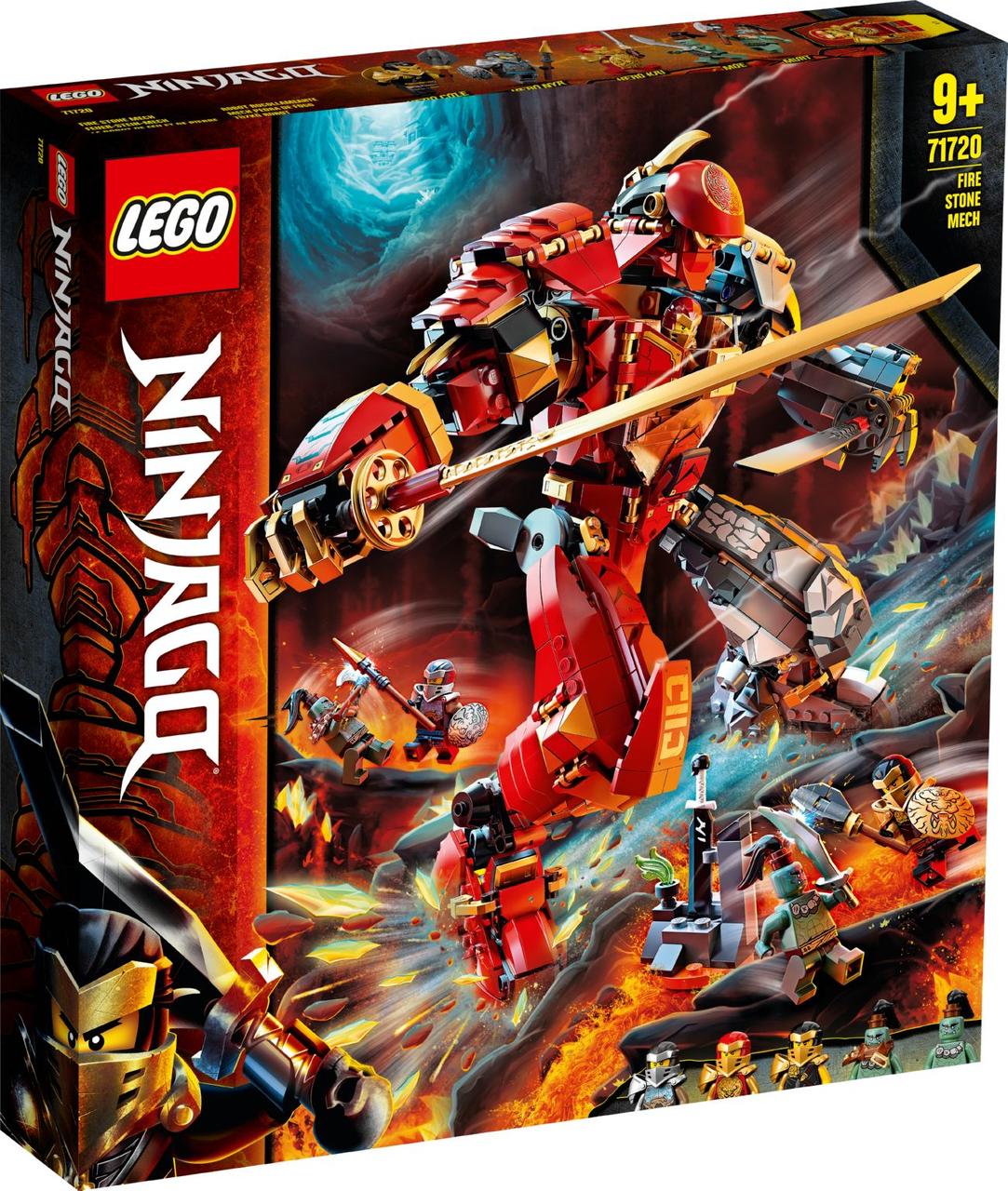 Robot de fuego store lego ninjago