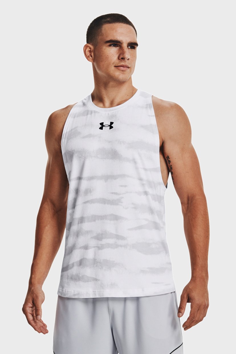 

Мужская белая майка UA BASELINE PRINTED TANK Under Armour XXL 1370239-100