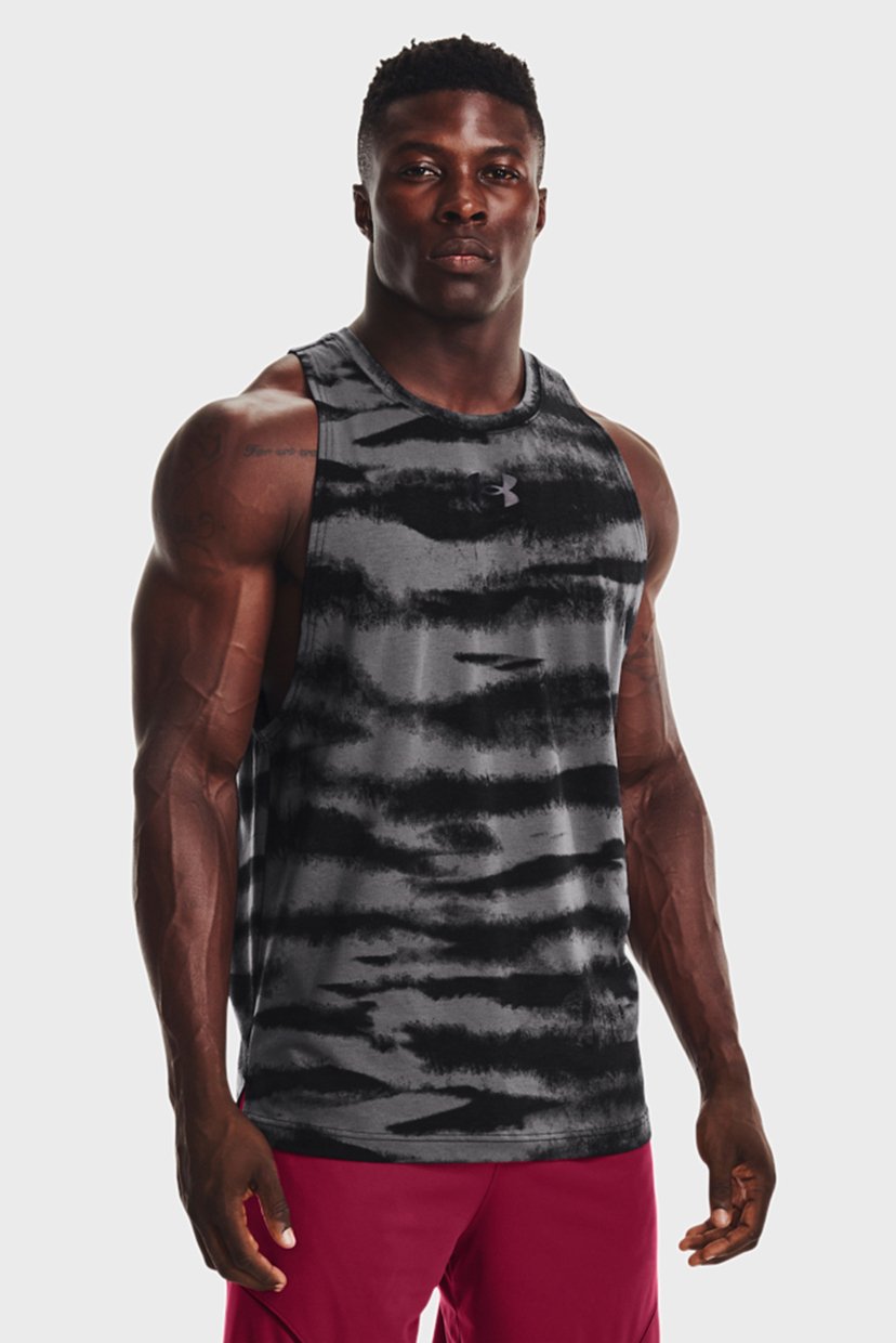 

Мужская черная майка UA BASELINE PRINTED TANK Under Armour XXL 1370239-001