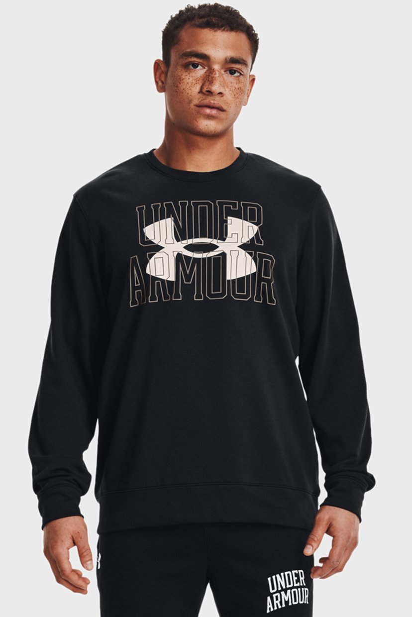 

Мужской черный свитшот UA Rival Terry Logo Crew Under Armour  1370391-001, Мужской черный свитшот UA Rival Terry Logo Crew Under Armour 3XL 1370391-001