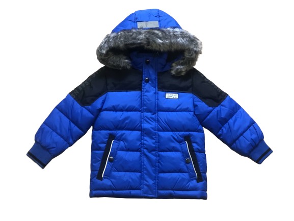 

Куртка C&A 104 см синя з мєхом