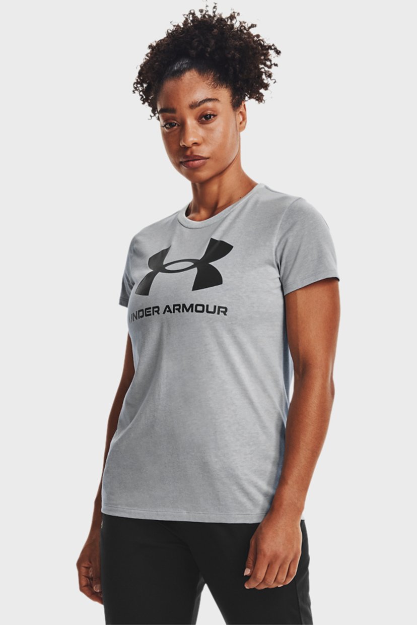 

Женская серая футболка UA SPORTSTYLE LOGO SS Under Armour  1356305-016, Женская серая футболка UA SPORTSTYLE LOGO SS Under Armour XS 1356305-016