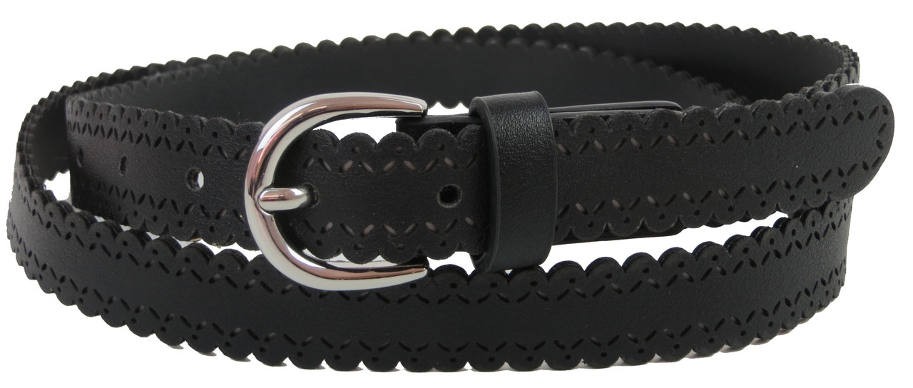 

Женский ремень 120-126х2,3 см C&A Черный