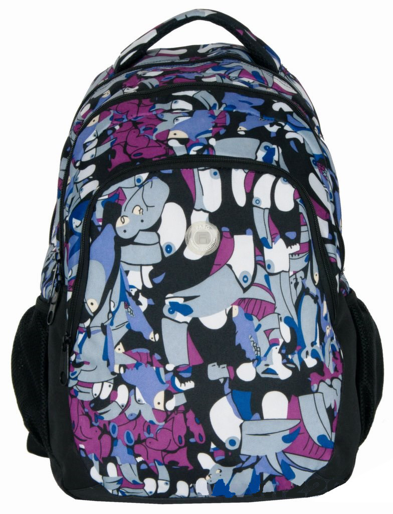 

Городской рюкзак 31х43х16 см PASO Разноцветный