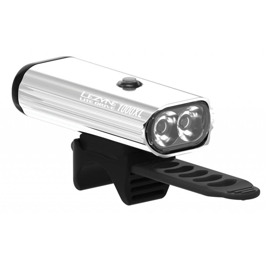 

Передняя велофара Lezyne Lite Drive 1000XL 1000 Lm Silver (4712806 002411)