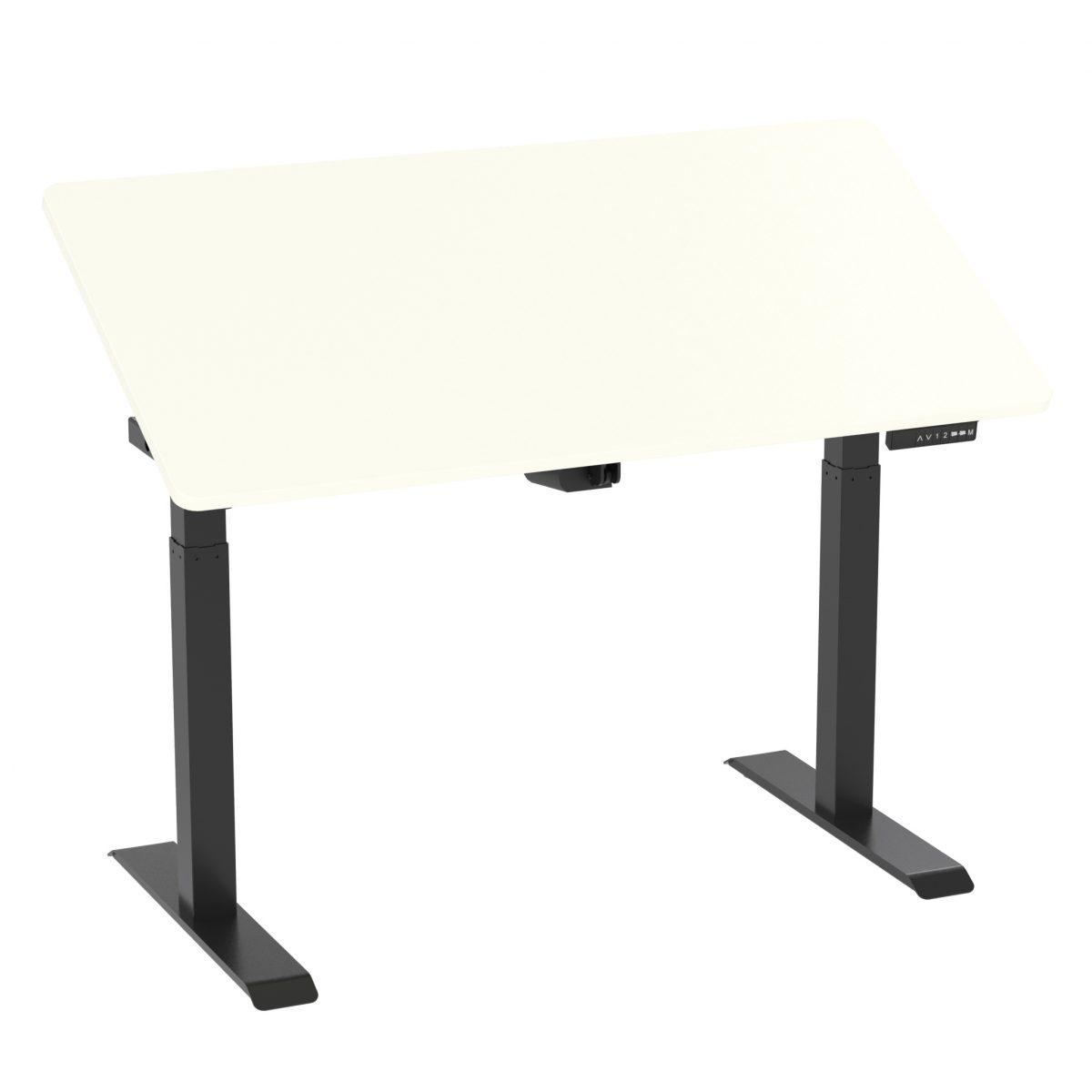 

Регулируемый стол Monotable Tilt Black (столешница белая)