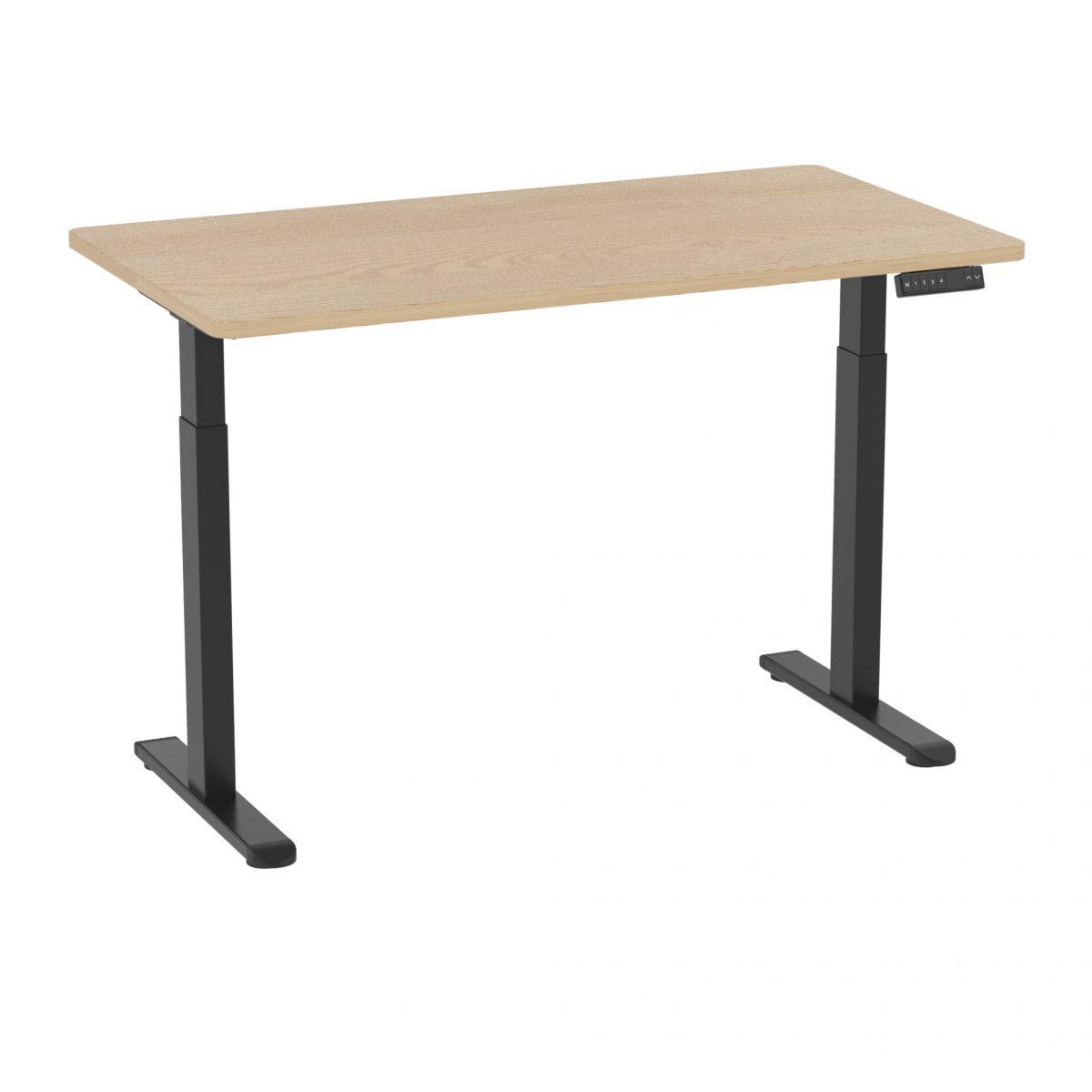 

Регулируемый стол Monotable 2 Black (столешница дуб светлый)