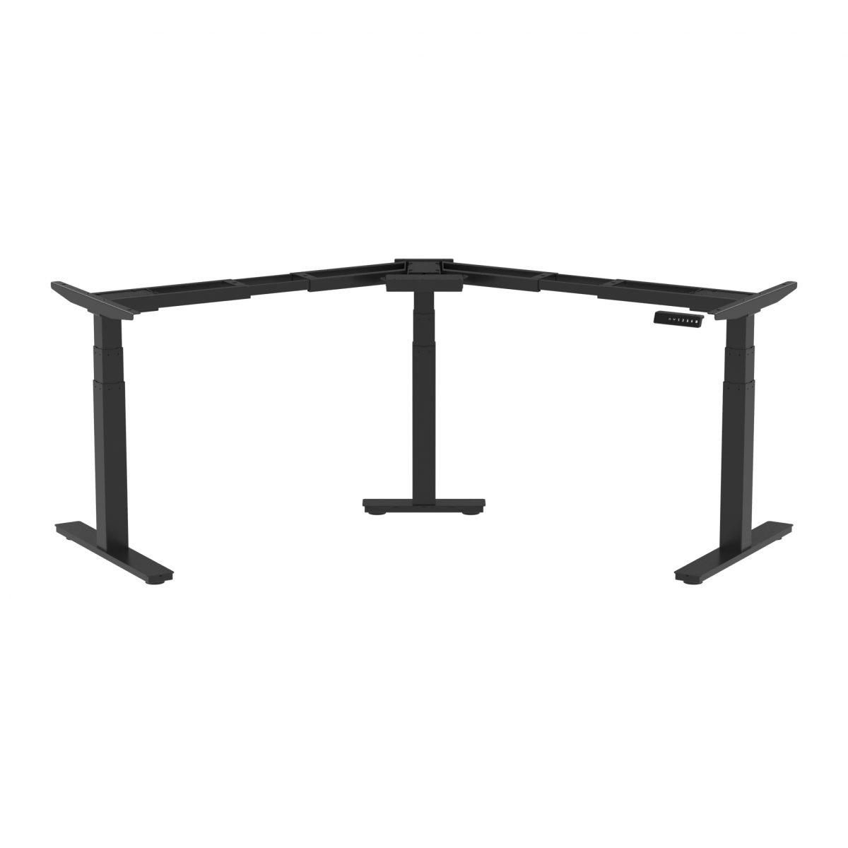 

Регулируемый стол Monotable Trio SQ Black без столешницы