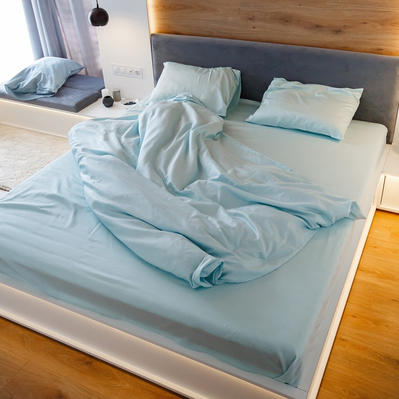 

Комплект постельного белья из сатина NaviHome "Морской бриз" двухспальный