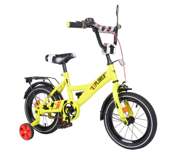 

Двухколесный велосипед Tilly EXPLORER 14", Зеленый