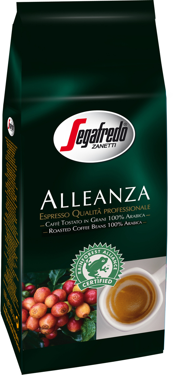 Акція на Кофе в зернах Segafredo Alleanza 100% Arabica 1 кг (8003410349013) від Rozetka UA
