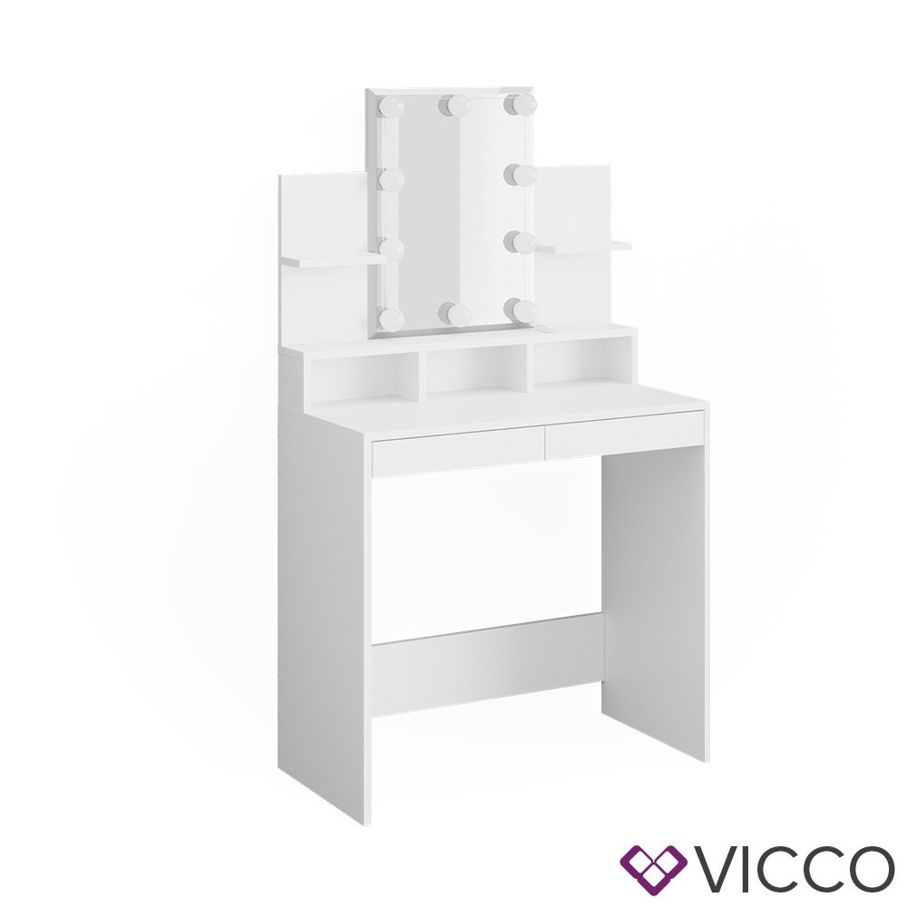 

Туалетный столик Vicco Ania с подсветкой, белый