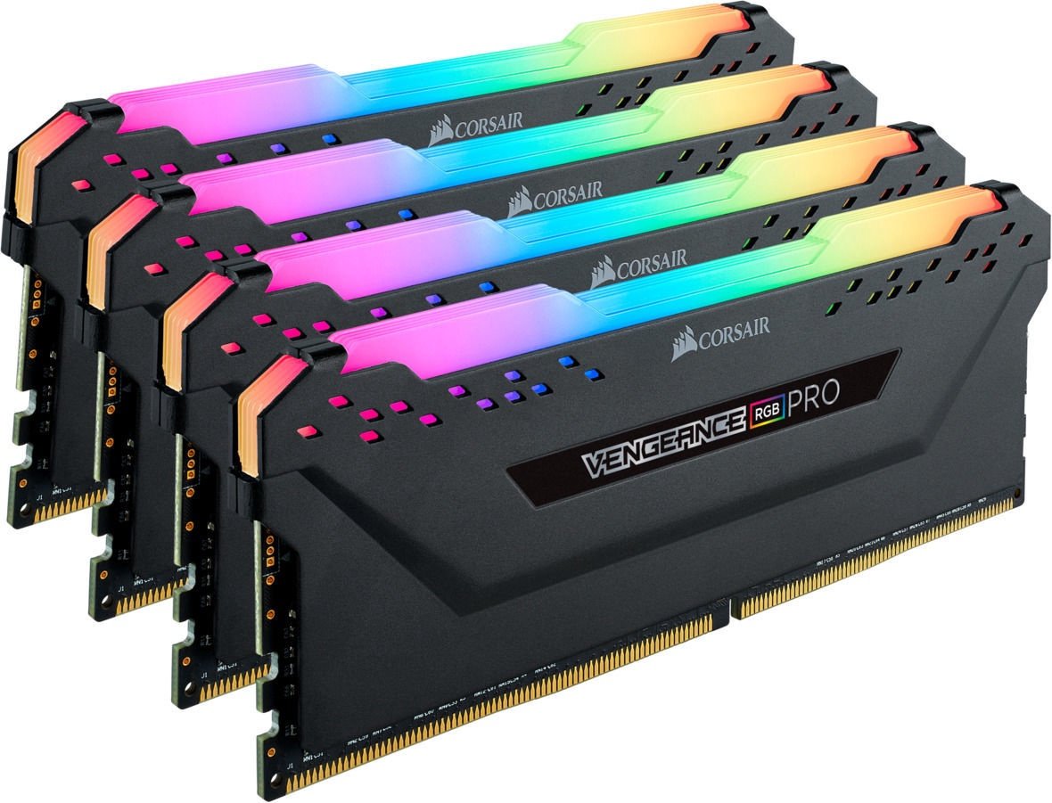 

Оперативная память Corsair Ddr4 64 Gb 2666-Cl16 - Quad-Kit - Vengeance Rgb Pro (Cmw64Gx4M4A2666C16)