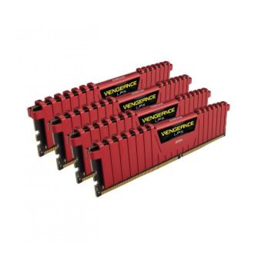 

Оперативная память Corsair Vengeance LPX Red 32GB DDR4 (CMK32GX4M4C3000C15R)