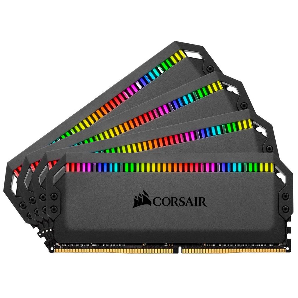 

Оперативная память Corsair Dominator Platinum RGB 64GB (4x16GB) DDR4 3600MHz C16 DIMM (CMT64GX4M4K3600C16)