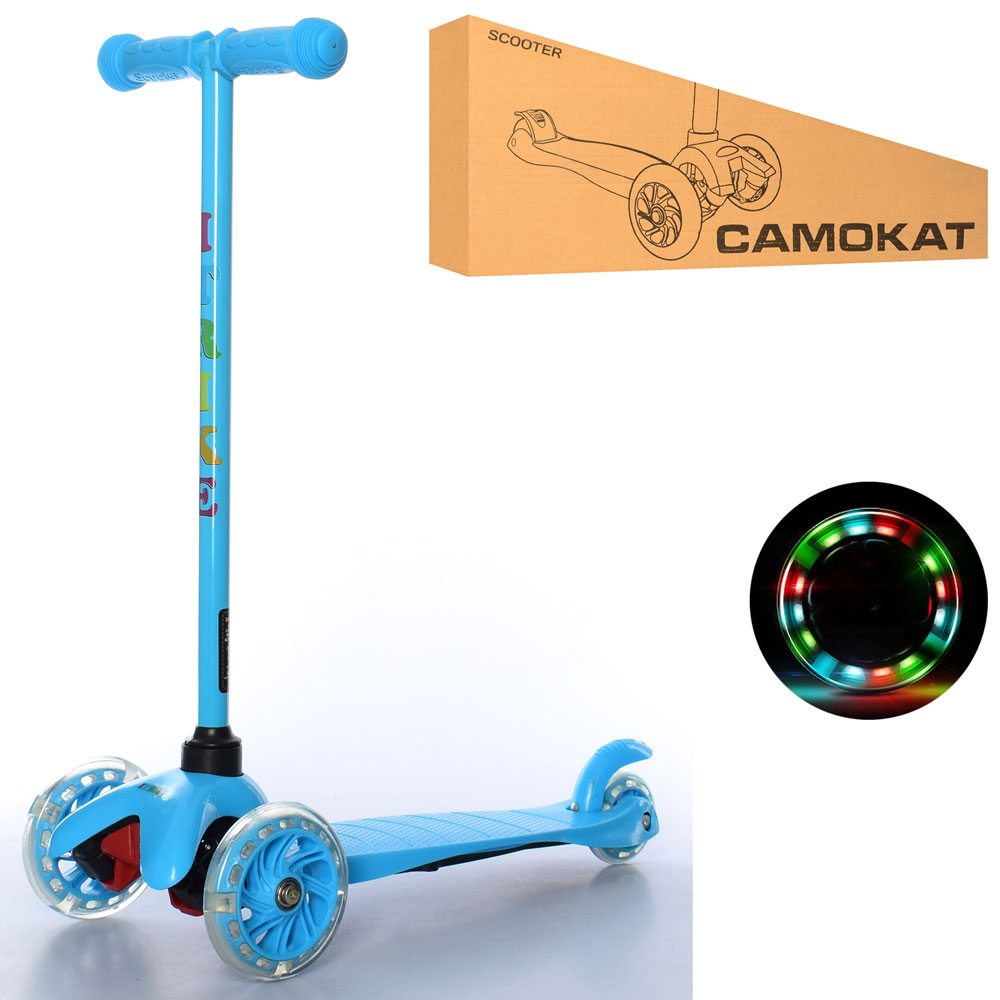 

Самокат iTrike MINI BB 3-013-5-BL синий