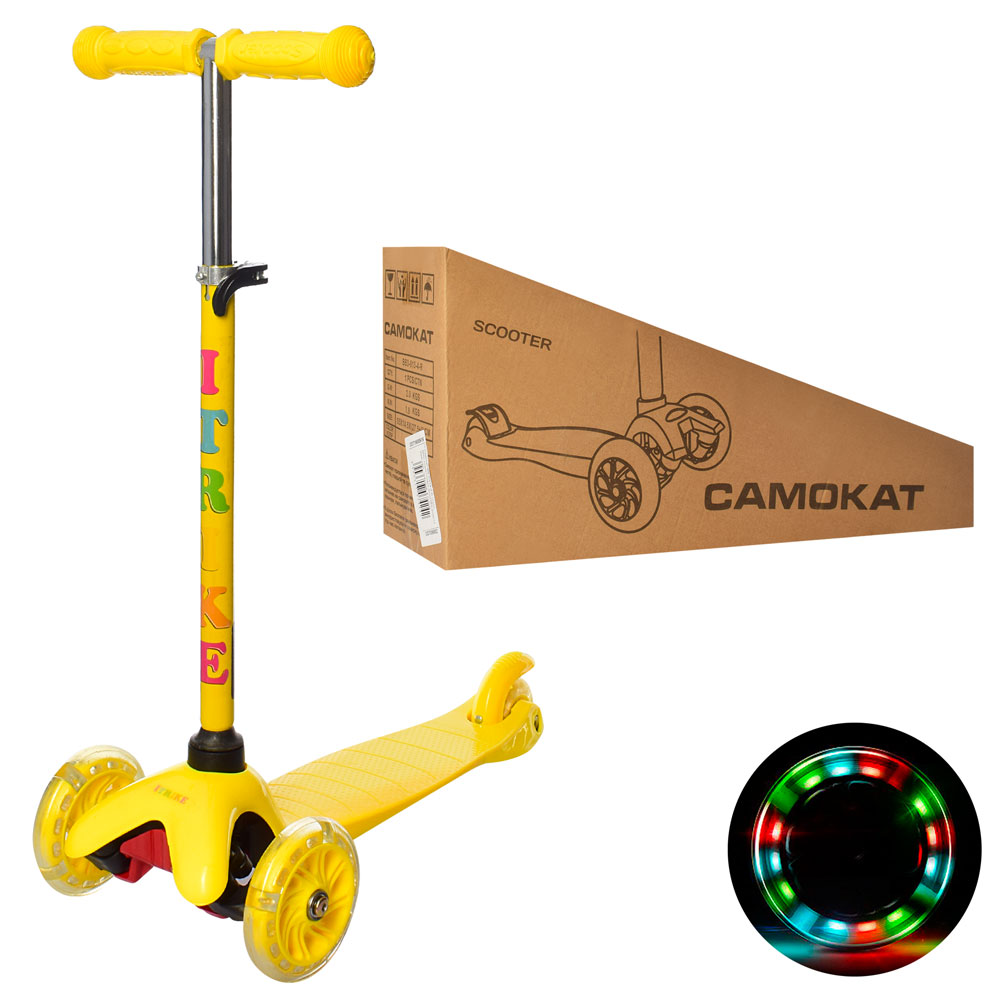 

Самокат iTrike MINI BB 3-013-4-Y желтый