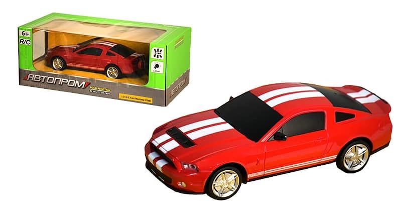 

Машинка на р/у Ford Shelby GT500 1/24 автопром 8823ap