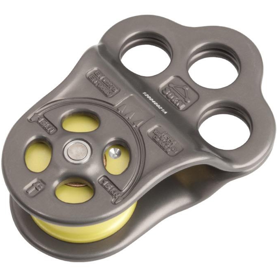 

DMM блок Triple Attachment Pulley grey