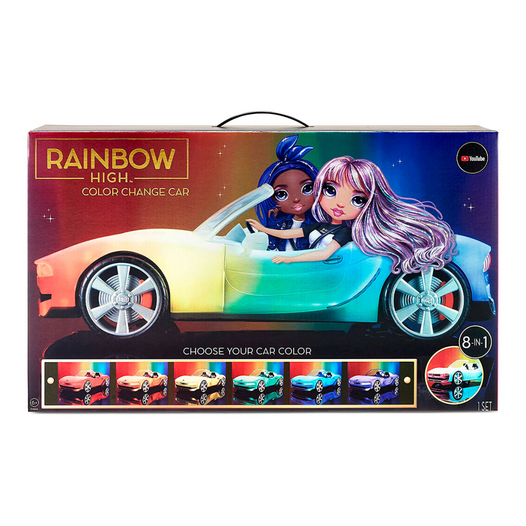 

Аксессуар к кукле Rainbow High Автомобиль Разноцветные сияние (574316)
