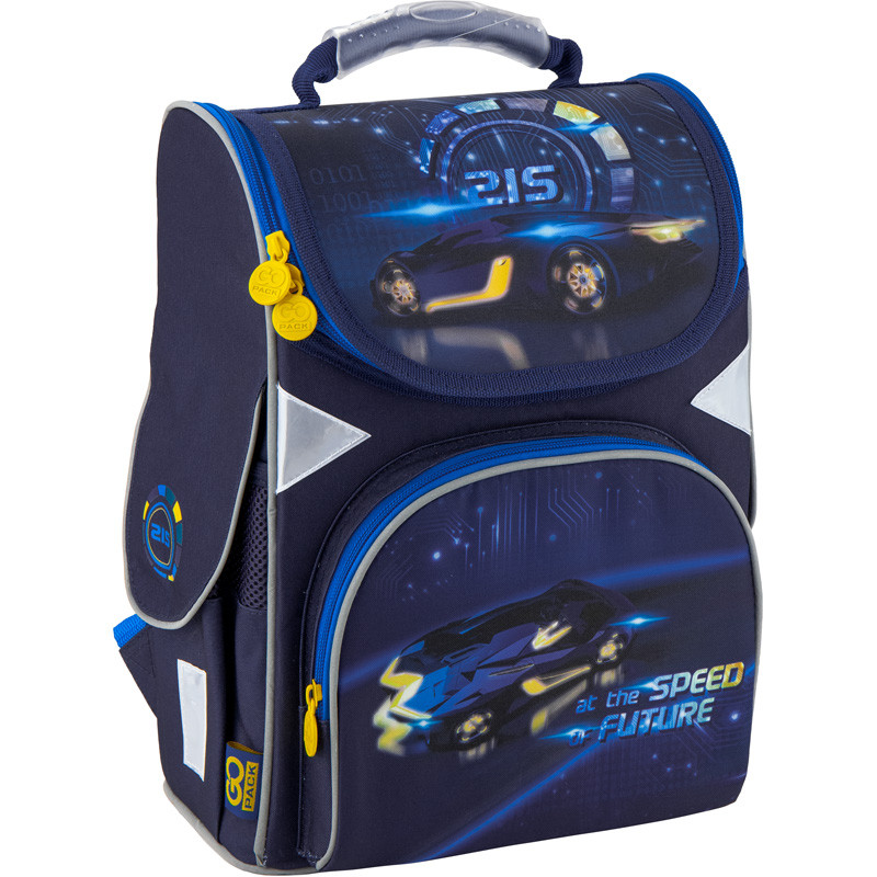 

Рюкзак школьный GoPack Education каркасный GO20-5001S-13 Speed future