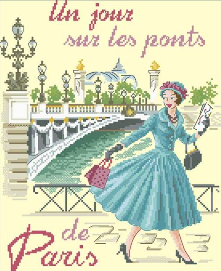 

Набор для вышивания крестиком "Paris (3)". Beige AIDA 14CT, 35*40 см . БЕЗ нанесённой на канву схемы