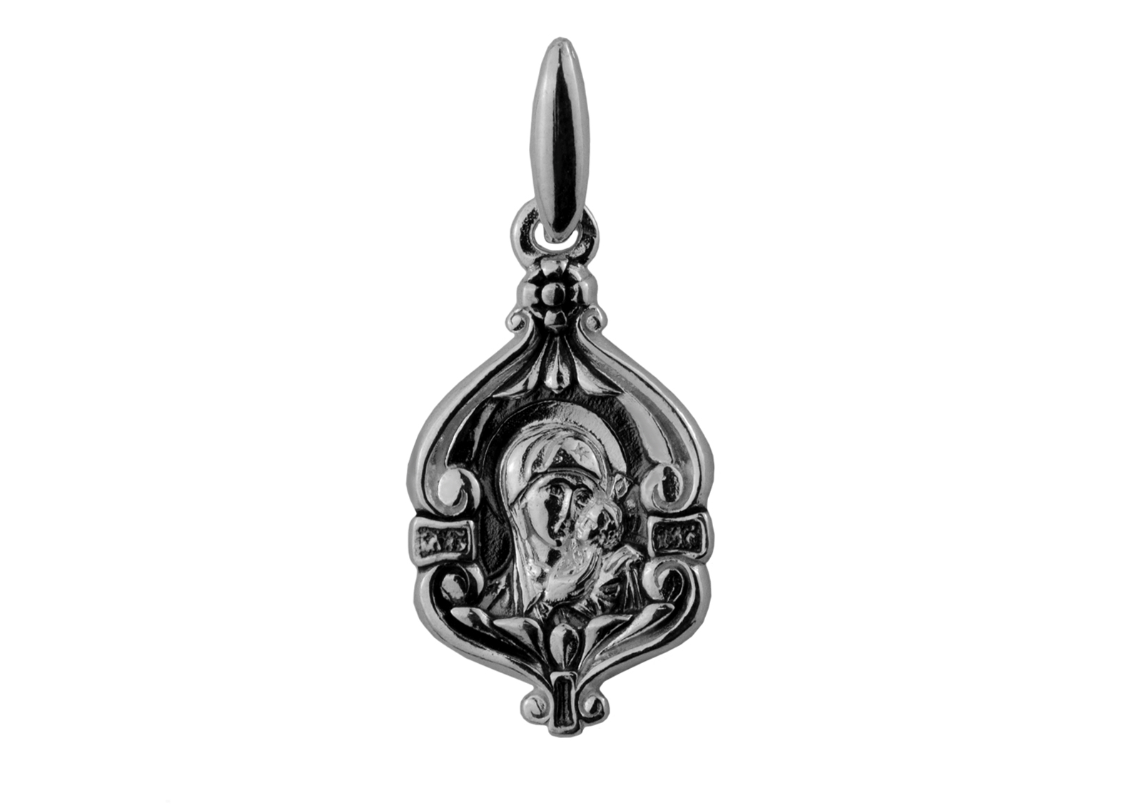 

Ладанка серебряная Богородица 3030м