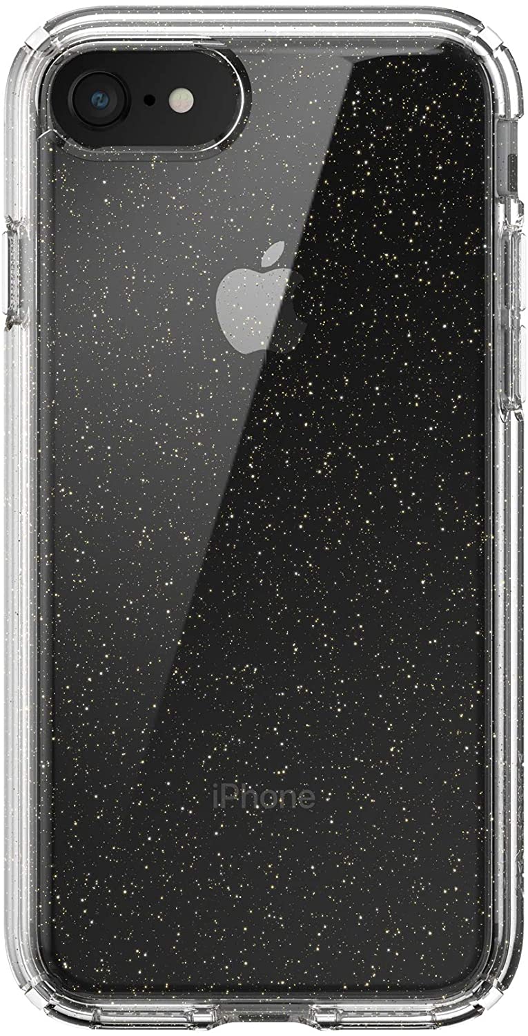 

Чехол прозрачный противоударный Speck Presidio Clear для iPhone 7/8/SE 2020 Clear Glitter