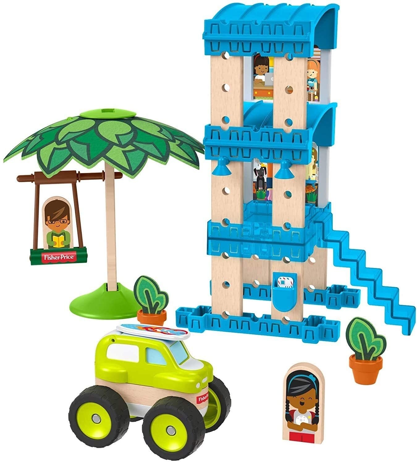 

Детский конструктор Fisher Price разноцветный (15204R)