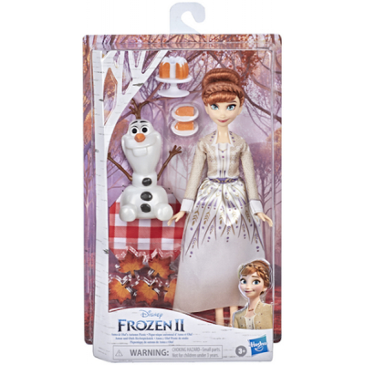 

Кукла Hasbro Disney Frozen Холодное сердце 2 Анна и Олаф весенний пикник (F1561_F1583)