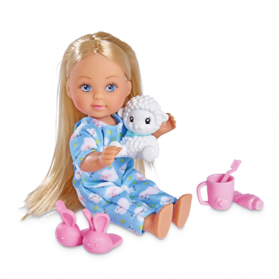 

Кукла Simba Эви Вечерняя сказка в пижаме с игрушкой (5733406)
