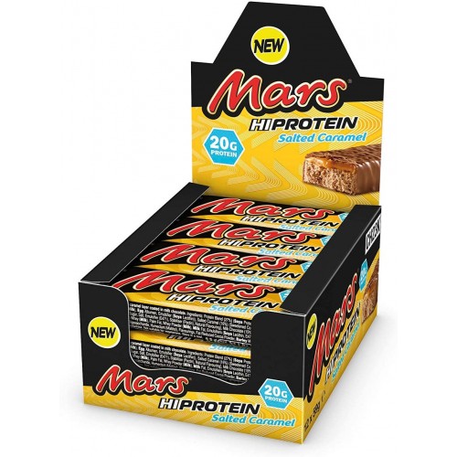 

Блок Протеиновых батончиков Mars Hi-Protein Salted Caramel 12 шт по 59 g. (8005182)