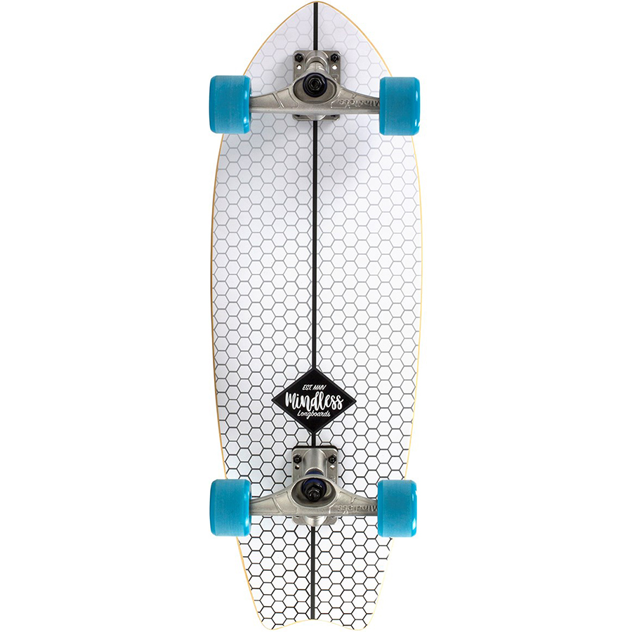 

Mindless круизер Surf Skate Fish white