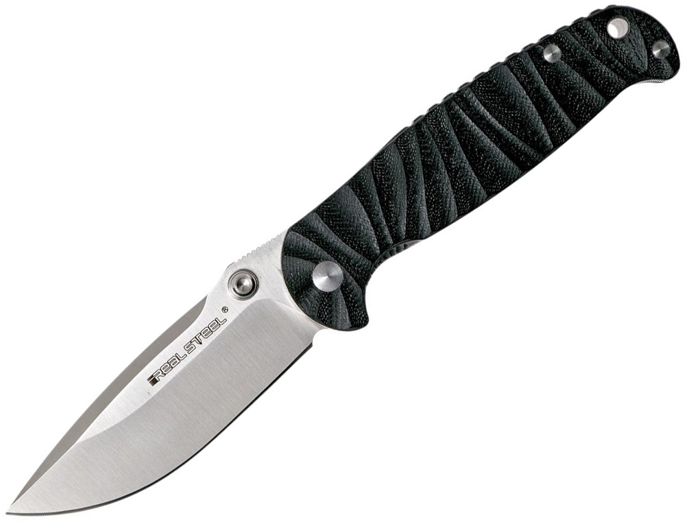 

Карманный нож Real Steel H6 grooved black-7785 (H6-groovedblack-7785)