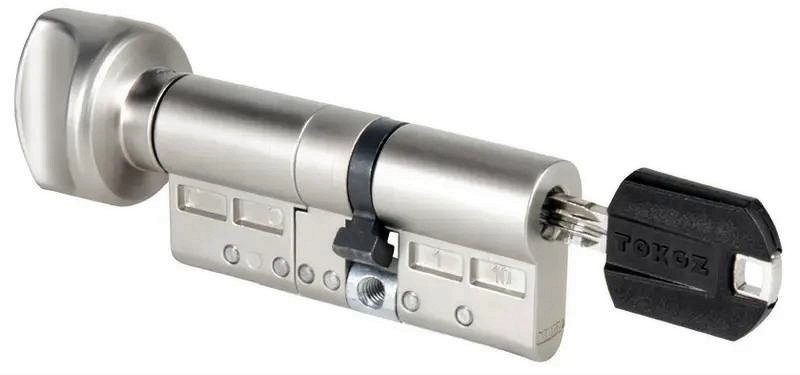 

Циліндр Tokoz Pro 300 ключ-тумблер 85 мм (40*45Т) без нічника
