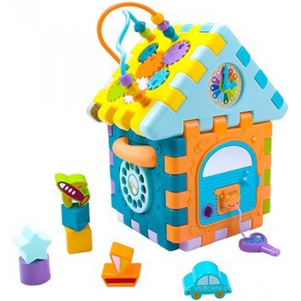 

Сортер-домик Tilly HE0528 9 деталей со звуковыми и световыми эффектами Разноцветный