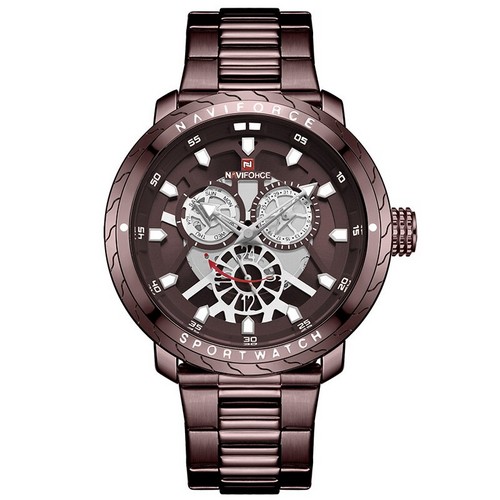 

Naviforce NF9158 All Brown