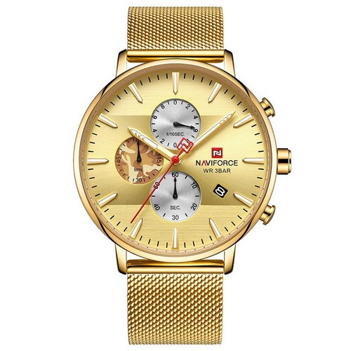 

Naviforce NF9169 All Gold