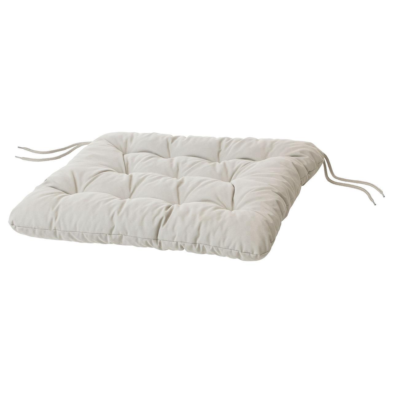 Подушка для крісла KUDDARNA 44x44 см IKEA 504.111.03 сірий тканина ...