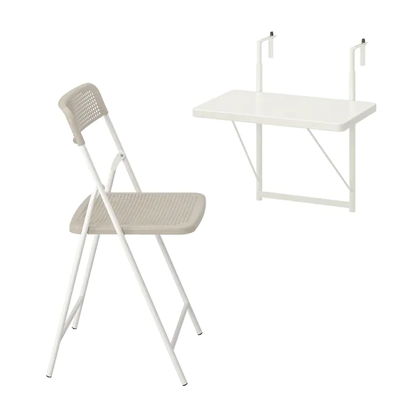 

Настінний стіл та стілець TORPARO IKEA 594.136.59