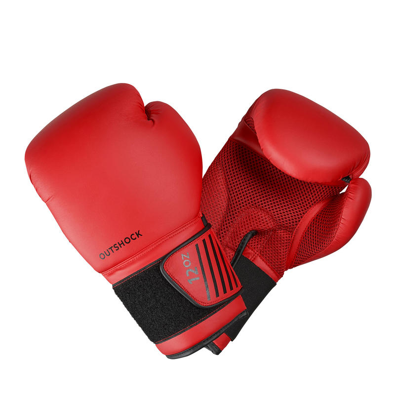 

Боксерские Перчатки OUTSHOCK 10 OZ Красные для Начинающих