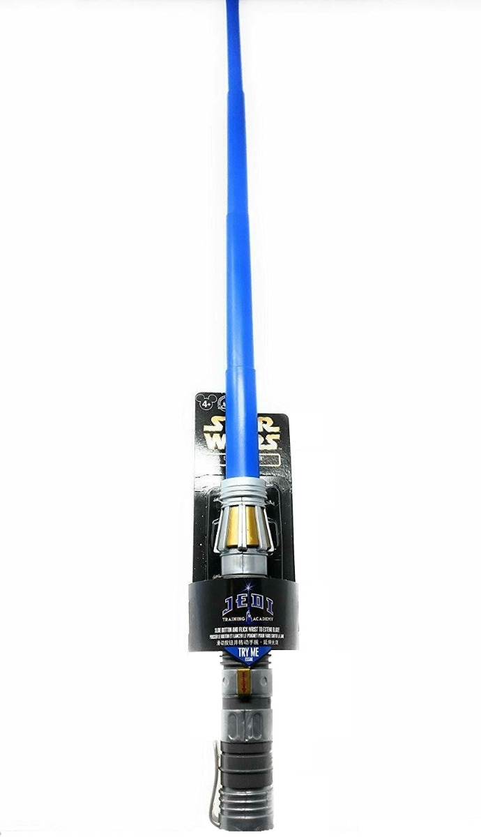 

Disney Parks Star Wars Синий Световой Меч Blue Extendable Jedi Training Academy Lightsaber