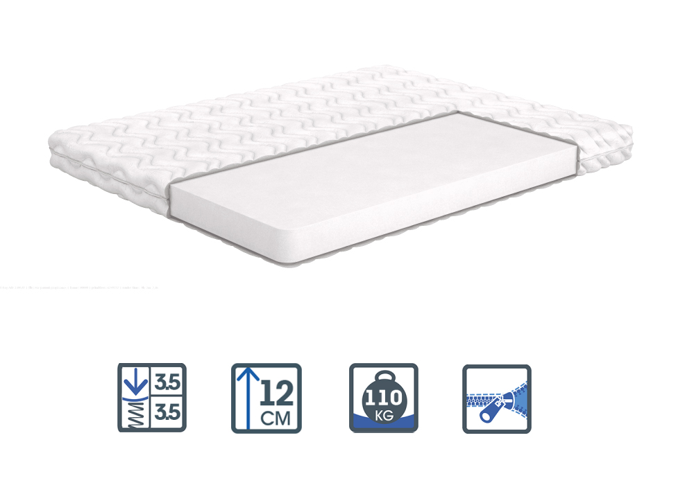 

Матрас ортопедический Matroluxe ВИЗЕ 80x200 см