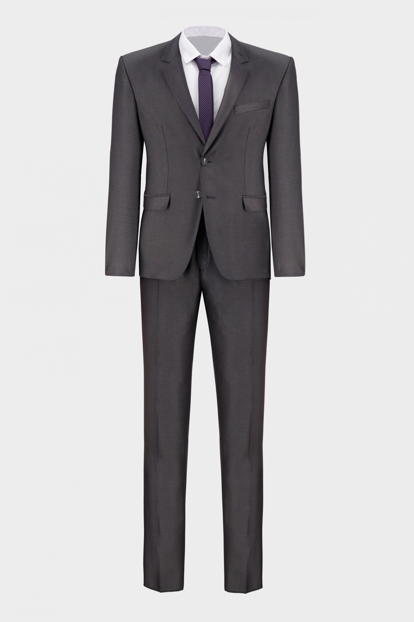 

Костюм мужской DEN&BERG приталенный c зауженными брюками  () серый, Костюм мужской DEN&BERG приталенный c зауженными брюками 60 (3XL) серый