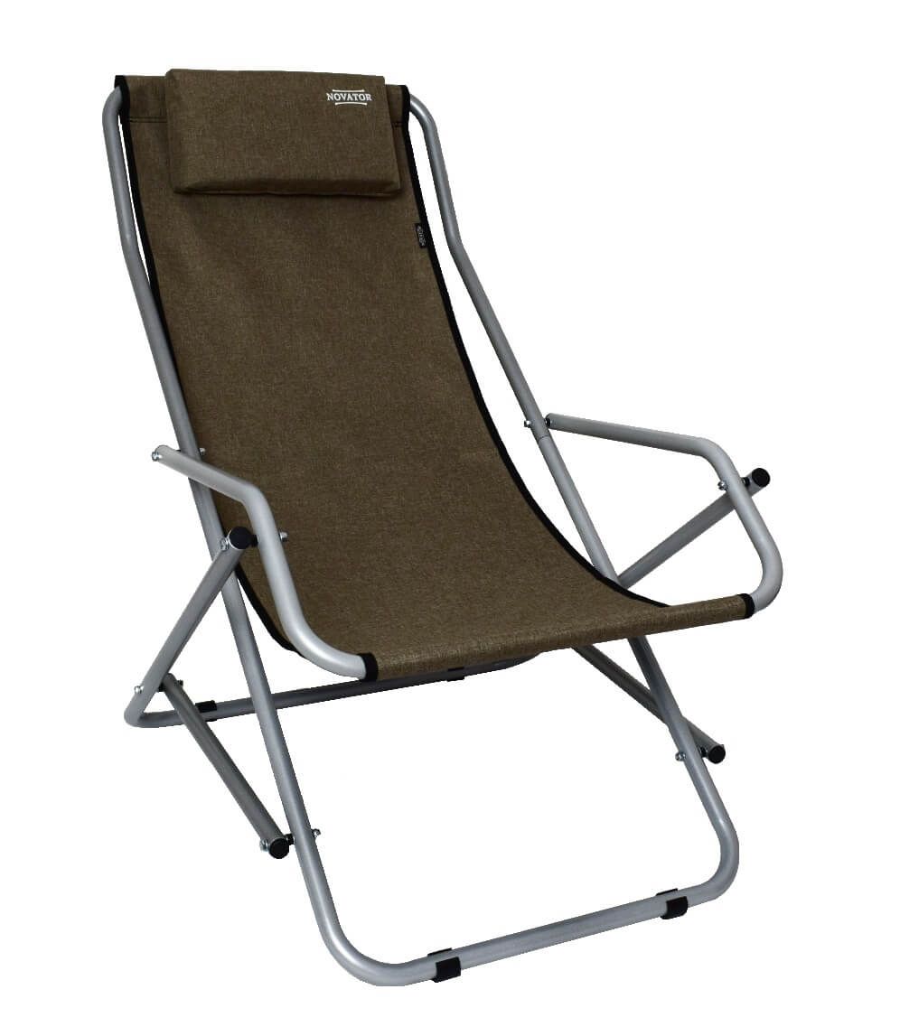 

Кресло-шезлонг Novator SH-7 Brown 201948
