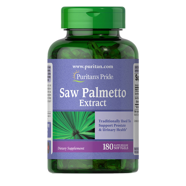 

Витамины Puritan's Pride Saw Palmetto Extract 180 капсул