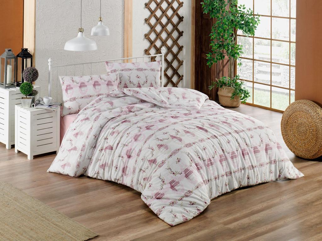 

Постельное белье Ранфорс хлопок 200x220 Zeron EKO модель BATIK PUDRA