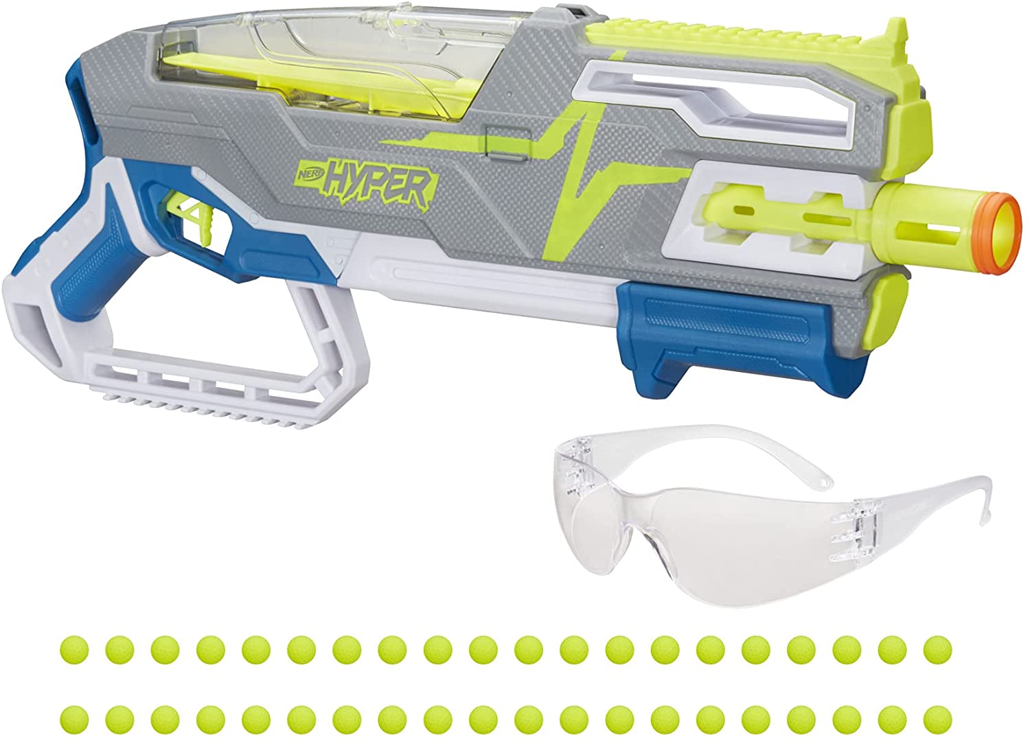 

Бластер Нерф Гипер Сейдж Nerf Hyper Siege-50 Pump-Action Blaster Hasbro (F0532)